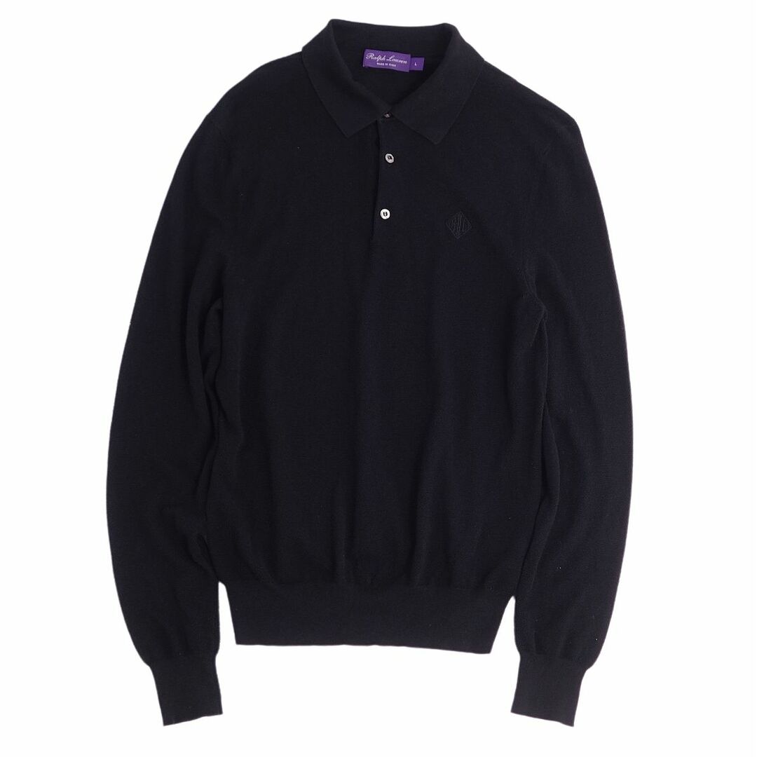 美品 ラルフローレン パープルレーベル RALPH LAUREN PURPLE LABEL ニット ポロシャツ ロングスリーブ ロゴ刺繍 トップス メンズ L ブラック | フリマアプリ ラクマ 美品 ラルフローレン パープルレーベル RALPH LAUREN PURPLE LABEL ニット ポロシャツ ロングスリーブ ロゴ刺繍 トップス メンズ L ブラック | フリマアプリ ラクマ