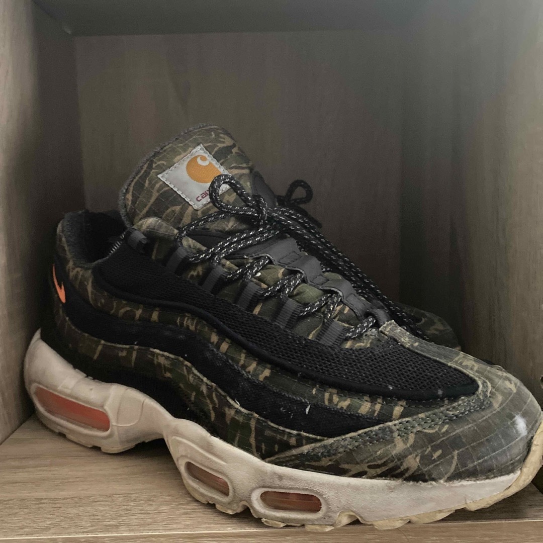 NIKE カーハート CARHARTT AIR MAX 95 WIP 26.5 | フリマアプリ ラクマ