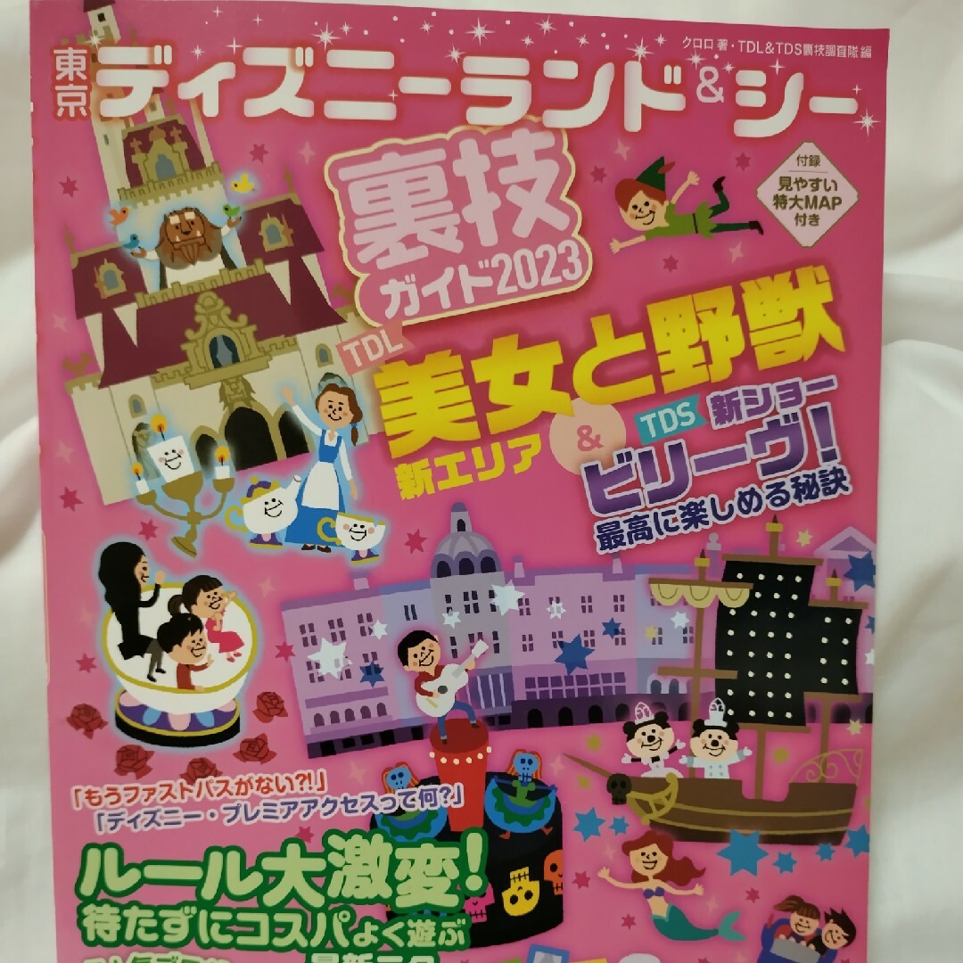 Disney(ディズニー)の東京ディズニーランド&シー裏技ガイド2023 エンタメ/ホビーの本(地図/旅行ガイド)の商品写真