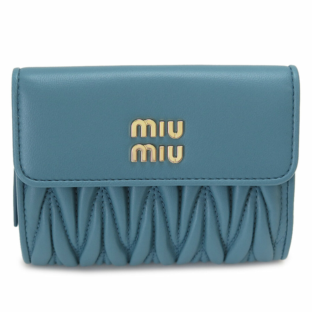 miumiu - ミュウミュウ 折財布 レディース 5ML002 2FPP F0F16 二つ折り