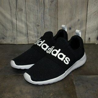 アディダス(adidas)の未使用・アディダス・スリッポンスニーカー◇21.5cm ブラック　メッシュ(スニーカー)