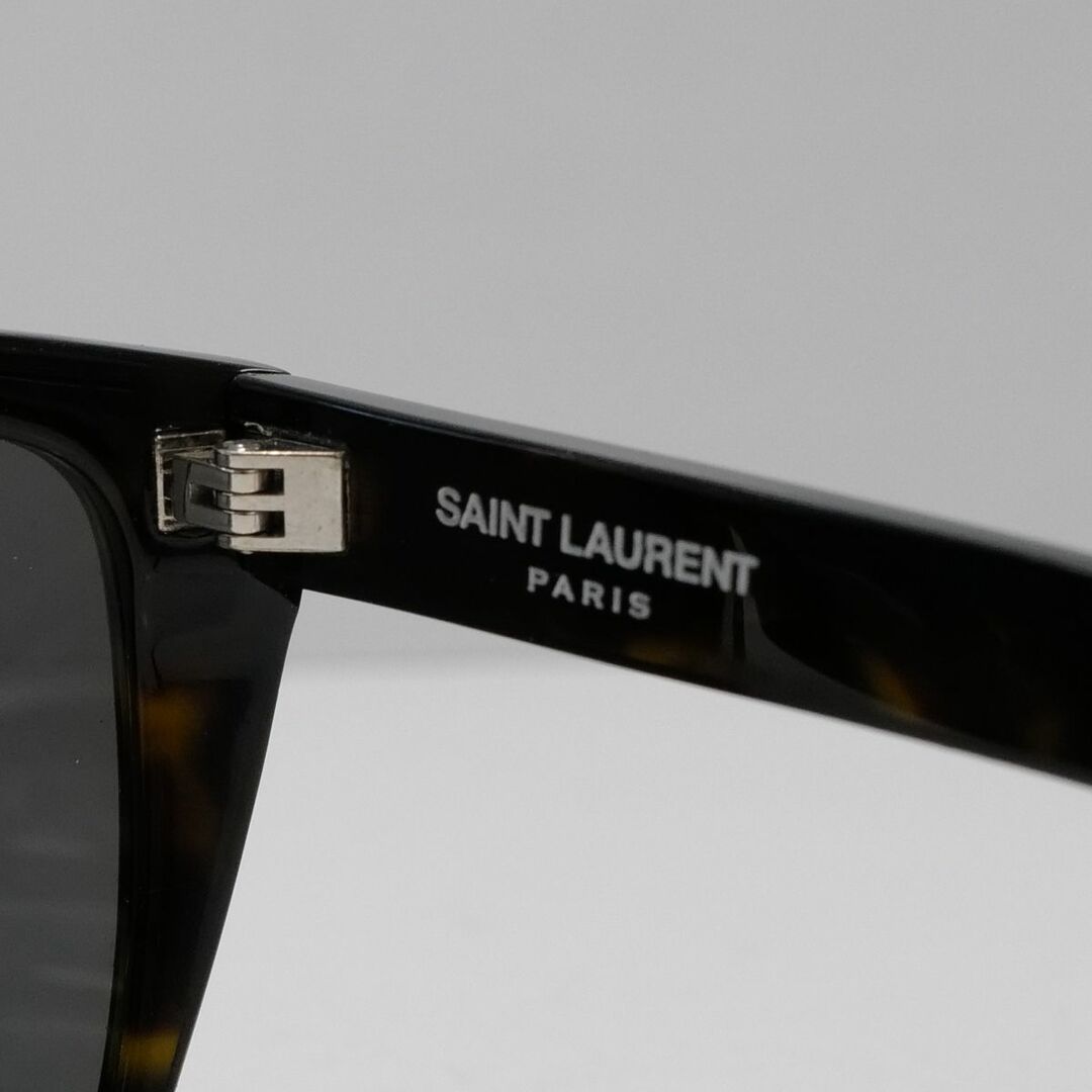 サンローラン SAINT LAURENT サングラス SL1 004 USED品 メンズ ハバナ イタリア製 セルフレーム  X4643