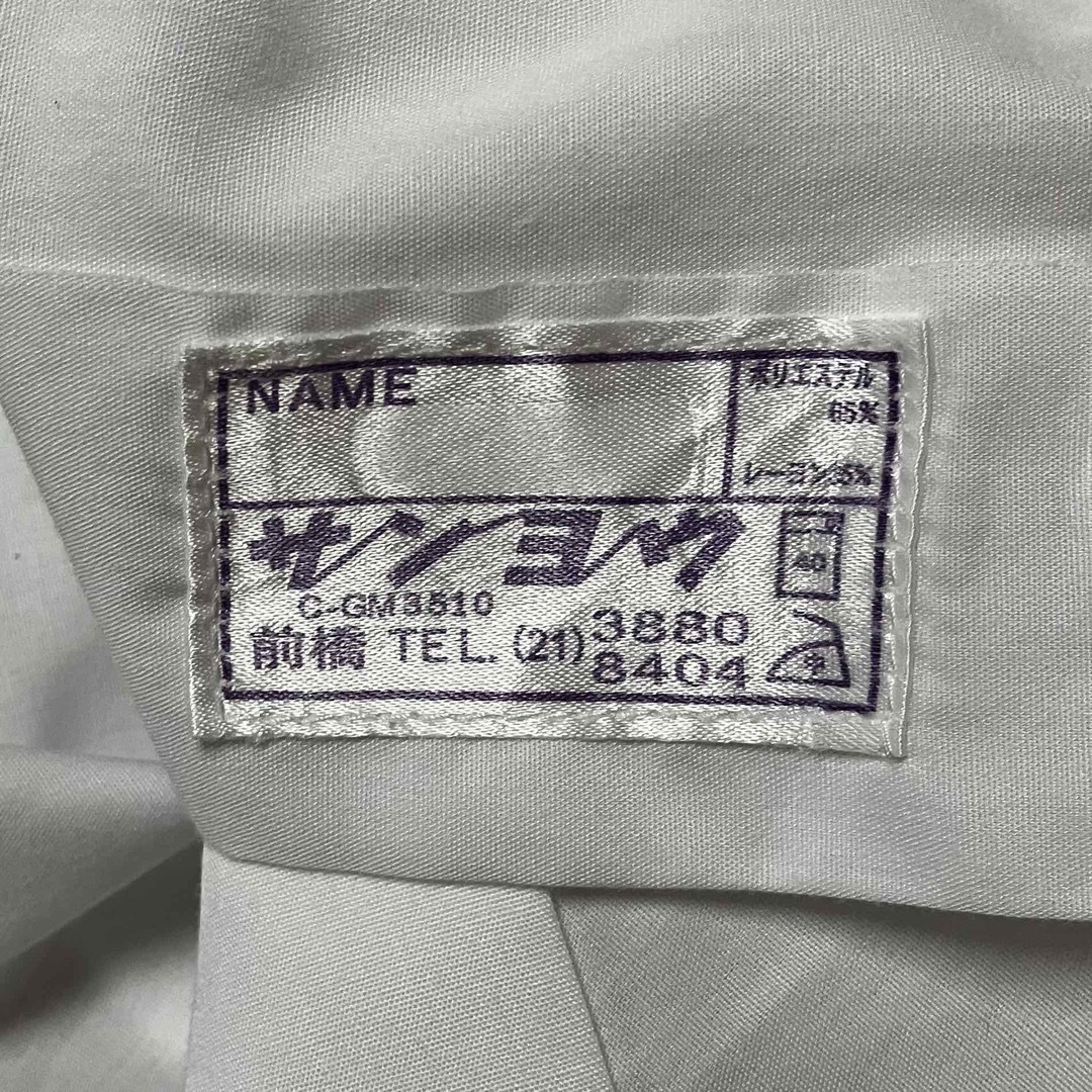 ☆専用☆  白シャツ 半袖 110cm相当　幼稚園　制服 キッズ/ベビー/マタニティのキッズ服男の子用(90cm~)(ブラウス)の商品写真