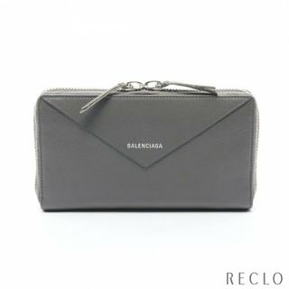 BALENCIAGA バレンシアガ 長財布 ウォレット グレー