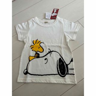 ピーナッツ(PEANUTS)の★新品タグ付き★【PEANUTS】スヌーピー 半袖Tシャツ　110サイズ(Tシャツ/カットソー)