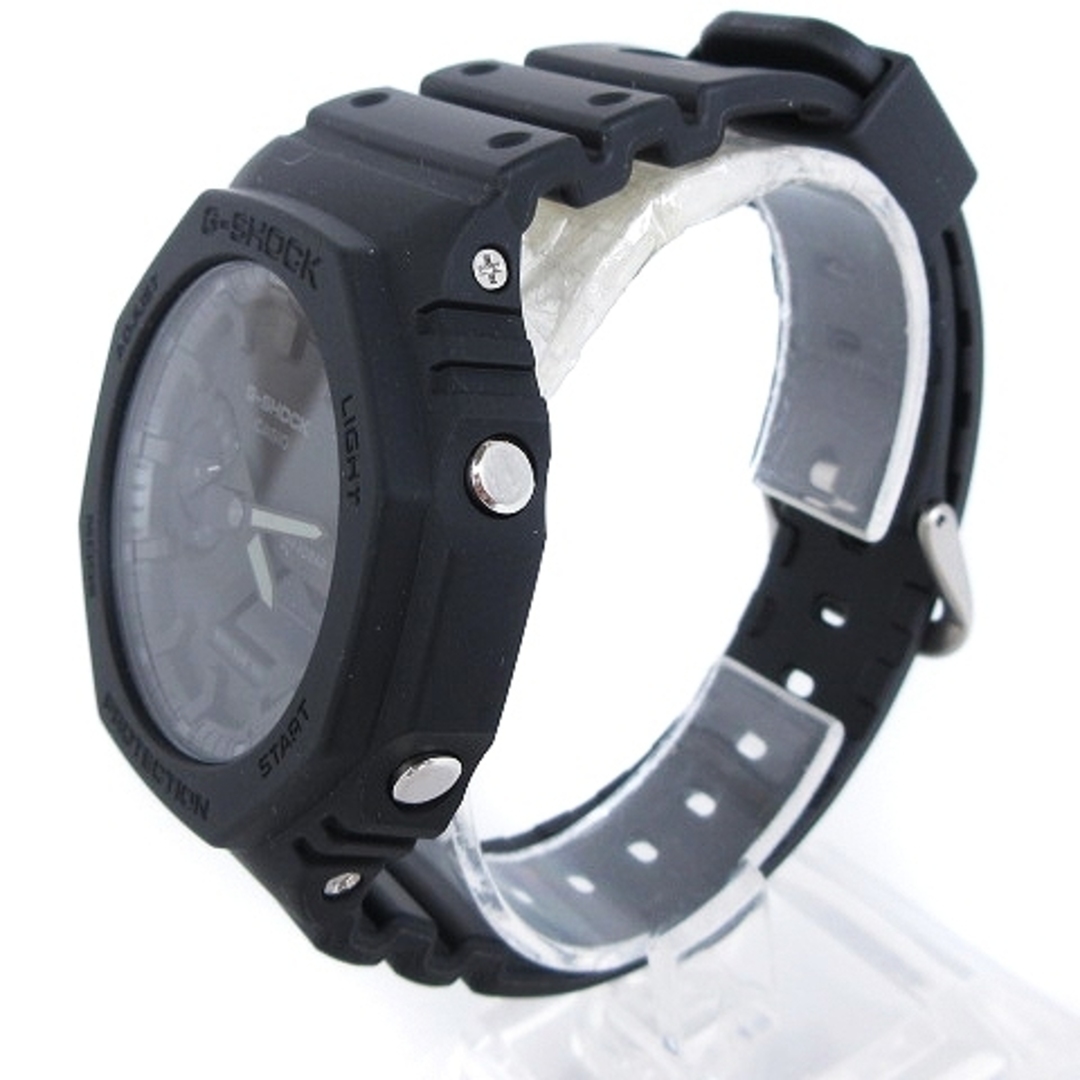 カシオジーショック 腕時計 クオーツ アナデジ GA-2100-1A1JF 黒
