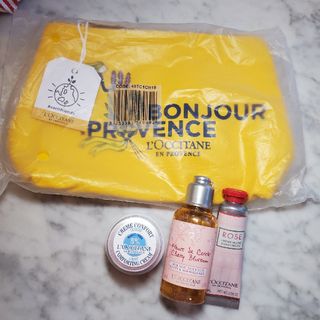 ロクシタン(L'OCCITANE)のロキシタン　ボディケア&ポーチセット(バスグッズ)