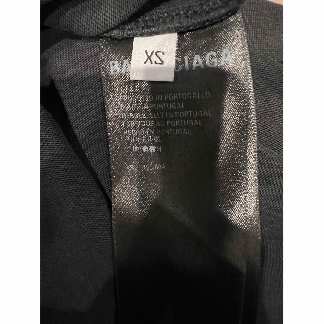 BALENCIAGA 22SS ターンロゴワイドフィットTシャツ XS