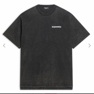 バレンシアガ(Balenciaga)のBALENCIAGA 22SS ターンロゴワイドフィットTシャツ XS(Tシャツ/カットソー(半袖/袖なし))