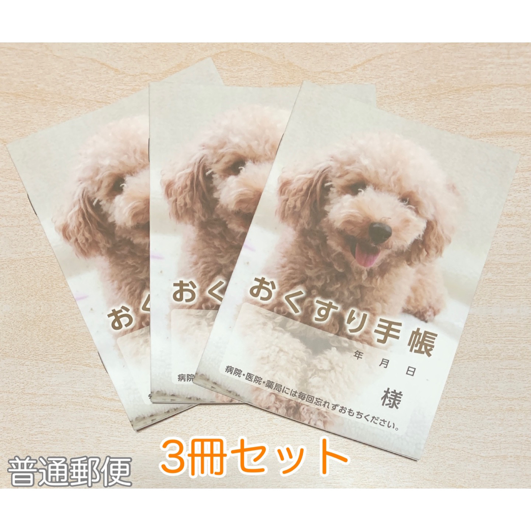 サービス品　おくすり手帳　3冊セット　お薬手帳　 キッズ/ベビー/マタニティのマタニティ(母子手帳ケース)の商品写真