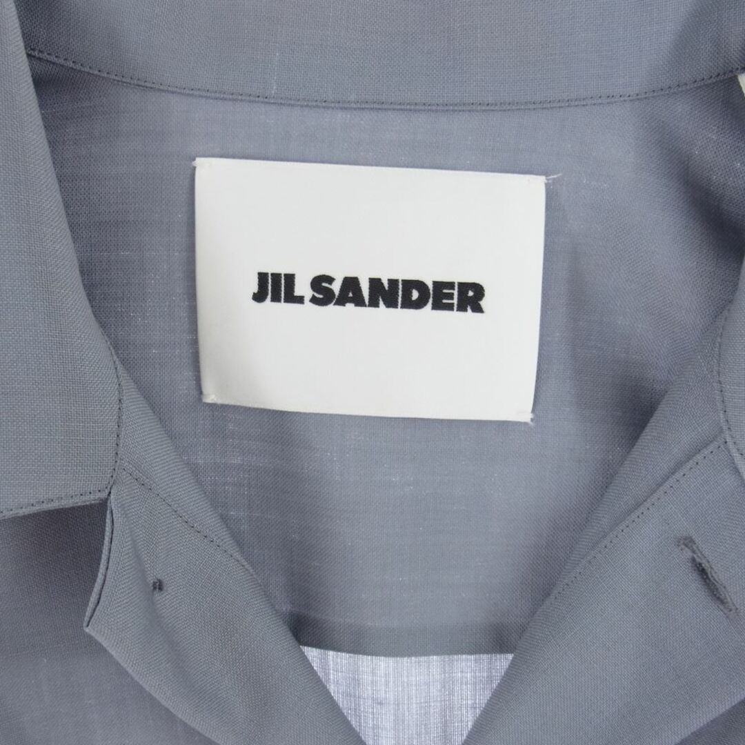 JIL SANDER  ステンカラーコート　比翼