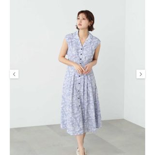 ジルバイジルスチュアート(JILL by JILLSTUART)の ジルバイジルスチュアート　チズガラプリントワンピース(ロングワンピース/マキシワンピース)