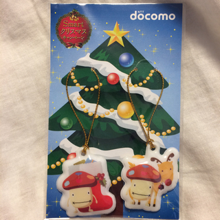 エヌティティドコモ(NTTdocomo)の非売品ドコモ ドコモダケ クリスマス オーナメント クリスマスツリー装飾品(ノベルティグッズ)