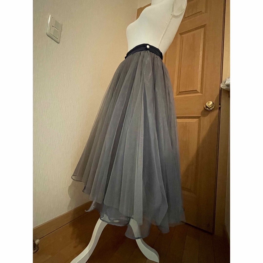 【la belle Etude】Prima GINI チュールスカートロングスカート