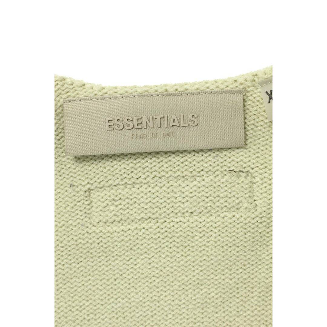 FEAR OF GOD(フィアオブゴッド)のフォグ  ESSENTIALS KNIT SWEATER ロゴクルーネックニット メンズ XXL メンズのトップス(ニット/セーター)の商品写真