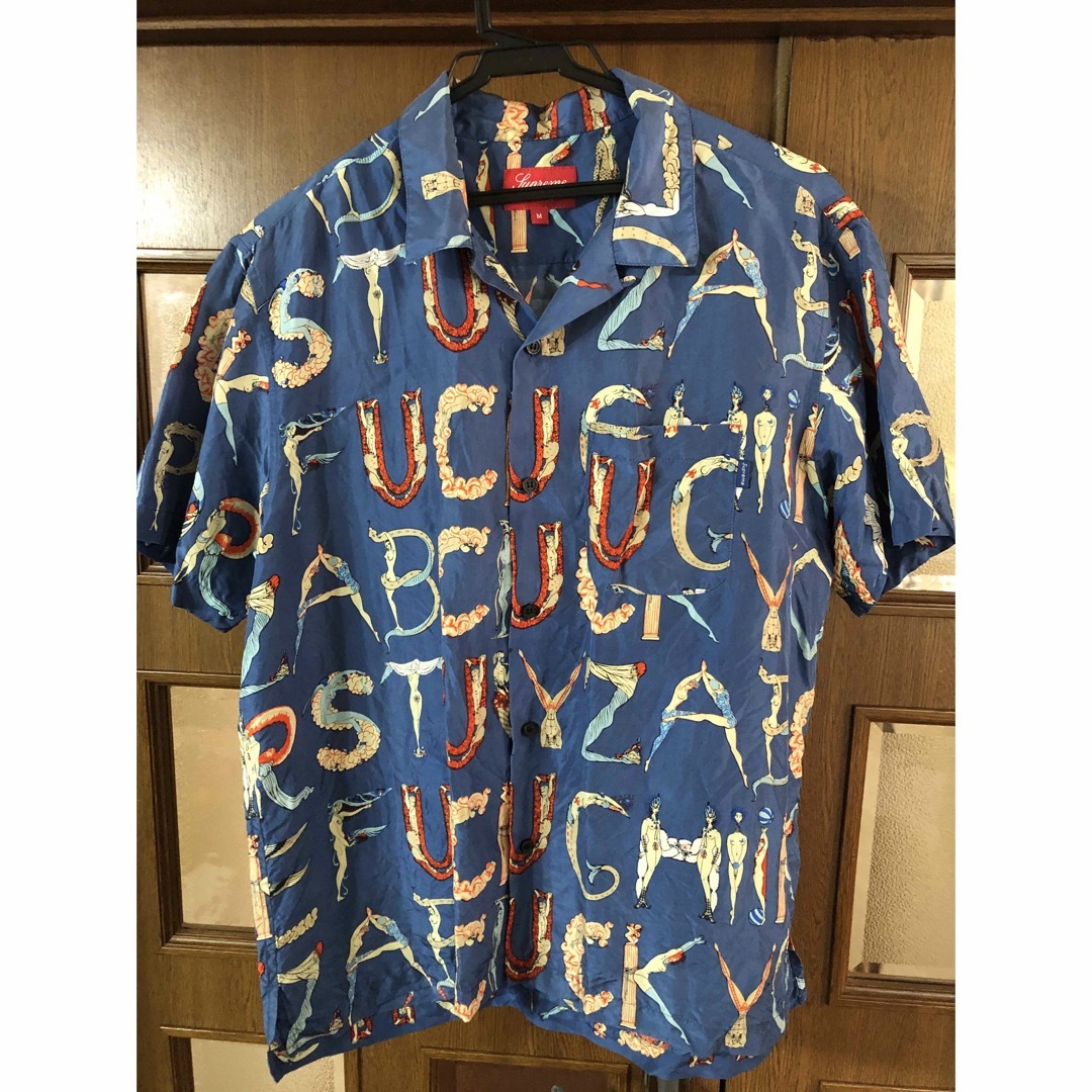 supreme alphabet silk shirtメンズ