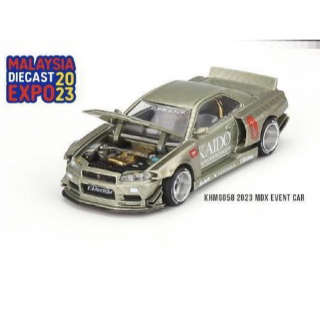アニメショート MINIGT GT-R R34 街道ハウス ミレニアムジェイド 会場