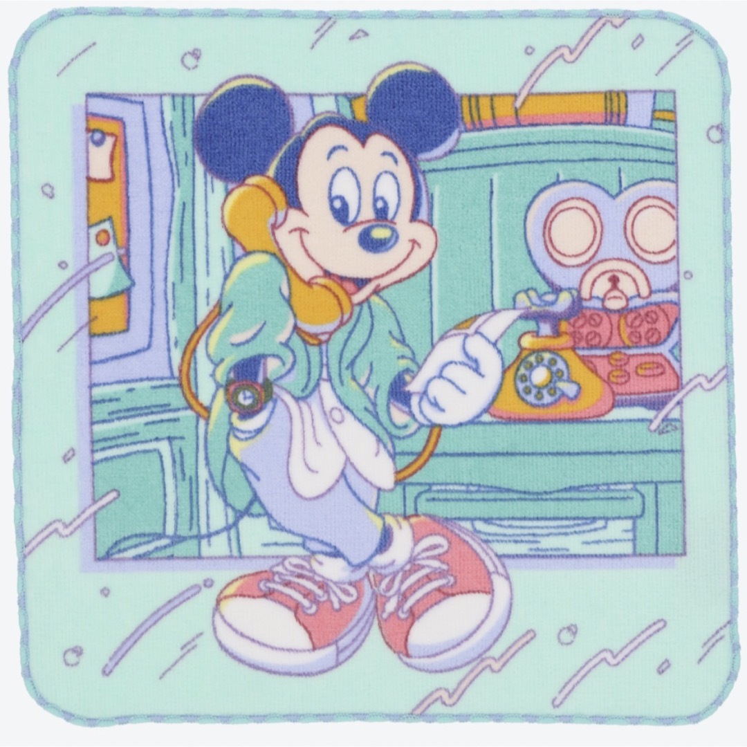 Disney(ディズニー)のsweettimes ミニタオル　ミッキー　1枚 エンタメ/ホビーのおもちゃ/ぬいぐるみ(キャラクターグッズ)の商品写真