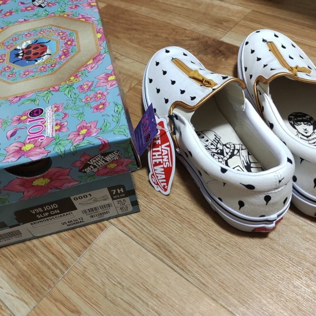 ★25.5cm★ジョジョの奇妙な冒険 黄金の風×VANS スニーカーブチャラティ