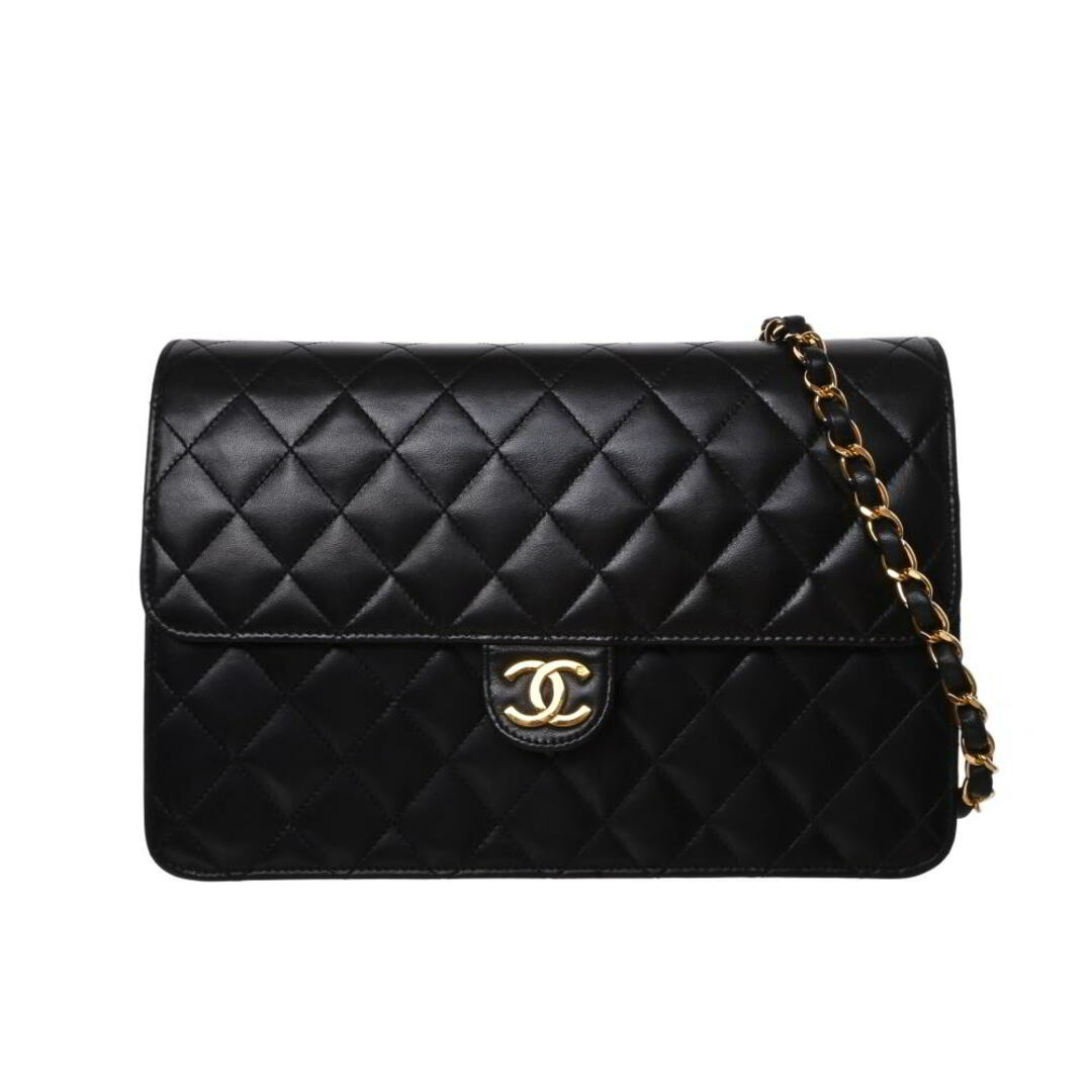 CHANEL - CHANEL 5番台 マトラッセ ラムスキン チェーン ショルダー