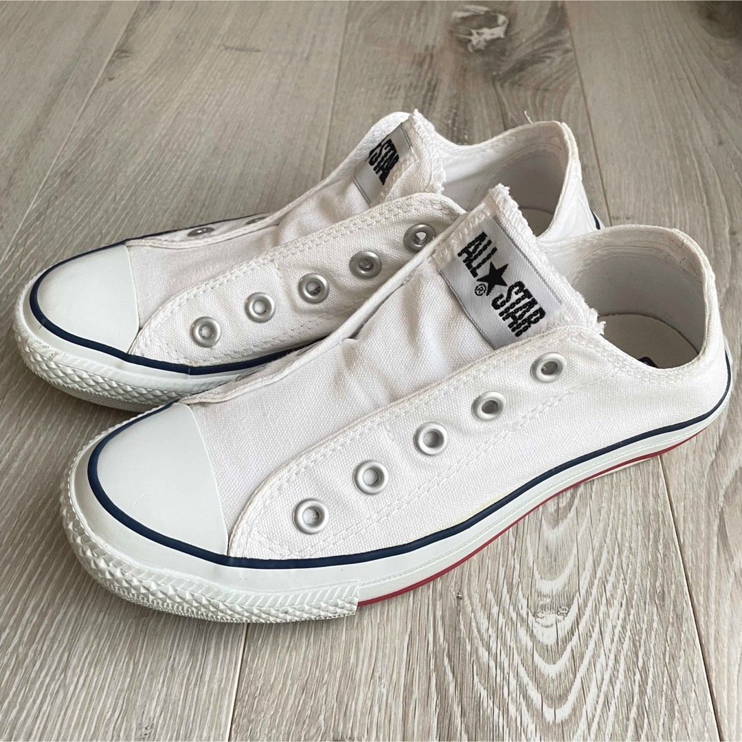 CONVERSE(コンバース)のコンバース 紐なしスニーカー スリッポン 22.0 レディースの靴/シューズ(スニーカー)の商品写真