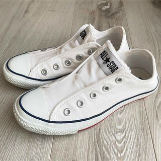 コンバース(CONVERSE)のコンバース 紐なしスニーカー スリッポン 22.0(スニーカー)