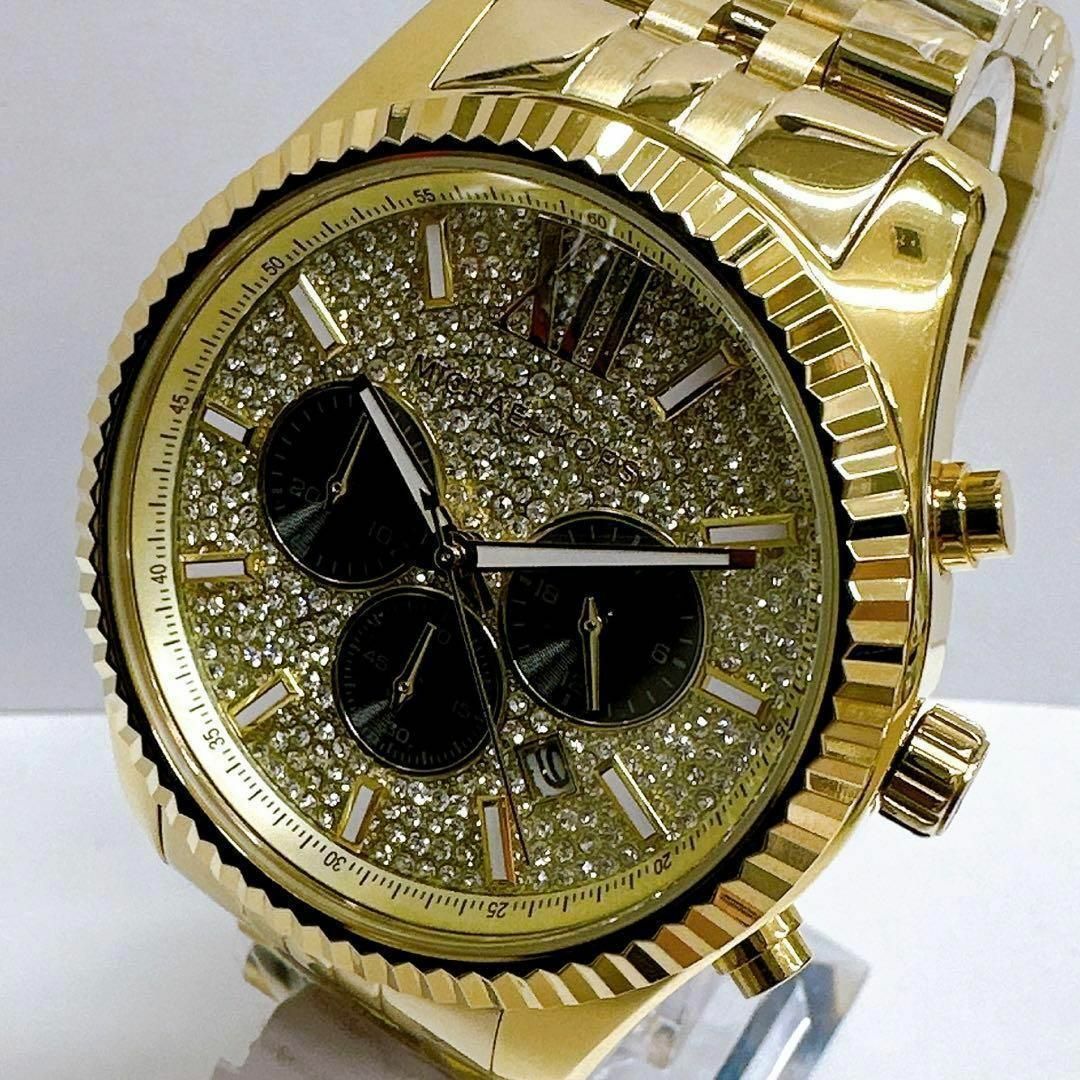 Michael Kors - 【新品】マイケルコース 男性メンズ 腕時計 ゴールド