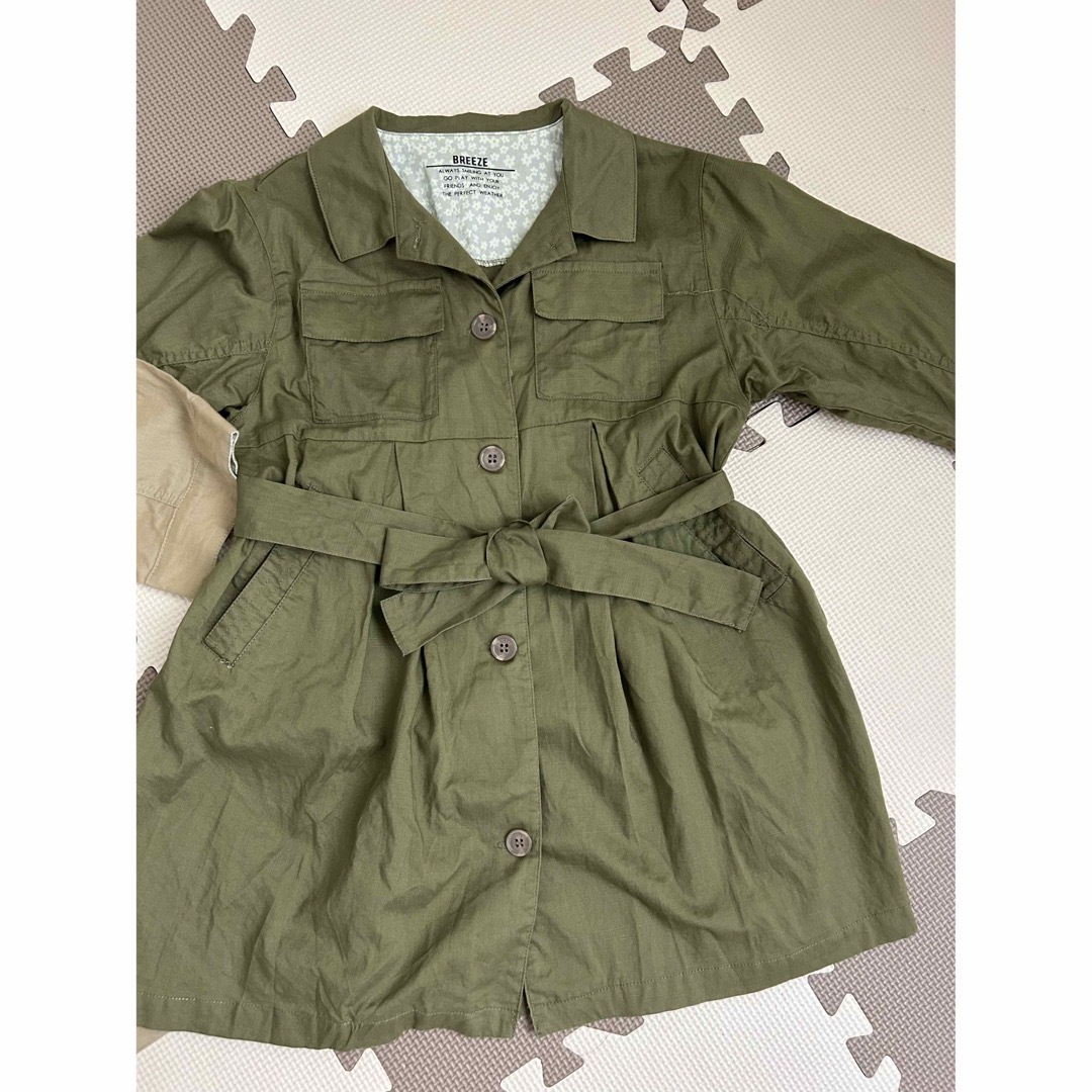 BREEZE(ブリーズ)のBREEZE☆ ブリーズ  シャツワンピース　120 セット キッズ/ベビー/マタニティのキッズ服女の子用(90cm~)(ワンピース)の商品写真