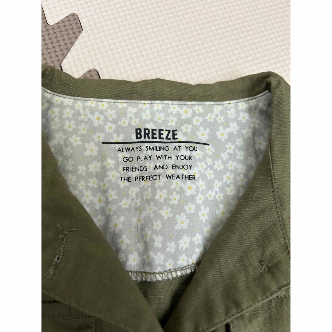 BREEZE(ブリーズ)のBREEZE☆ ブリーズ  シャツワンピース　120 セット キッズ/ベビー/マタニティのキッズ服女の子用(90cm~)(ワンピース)の商品写真