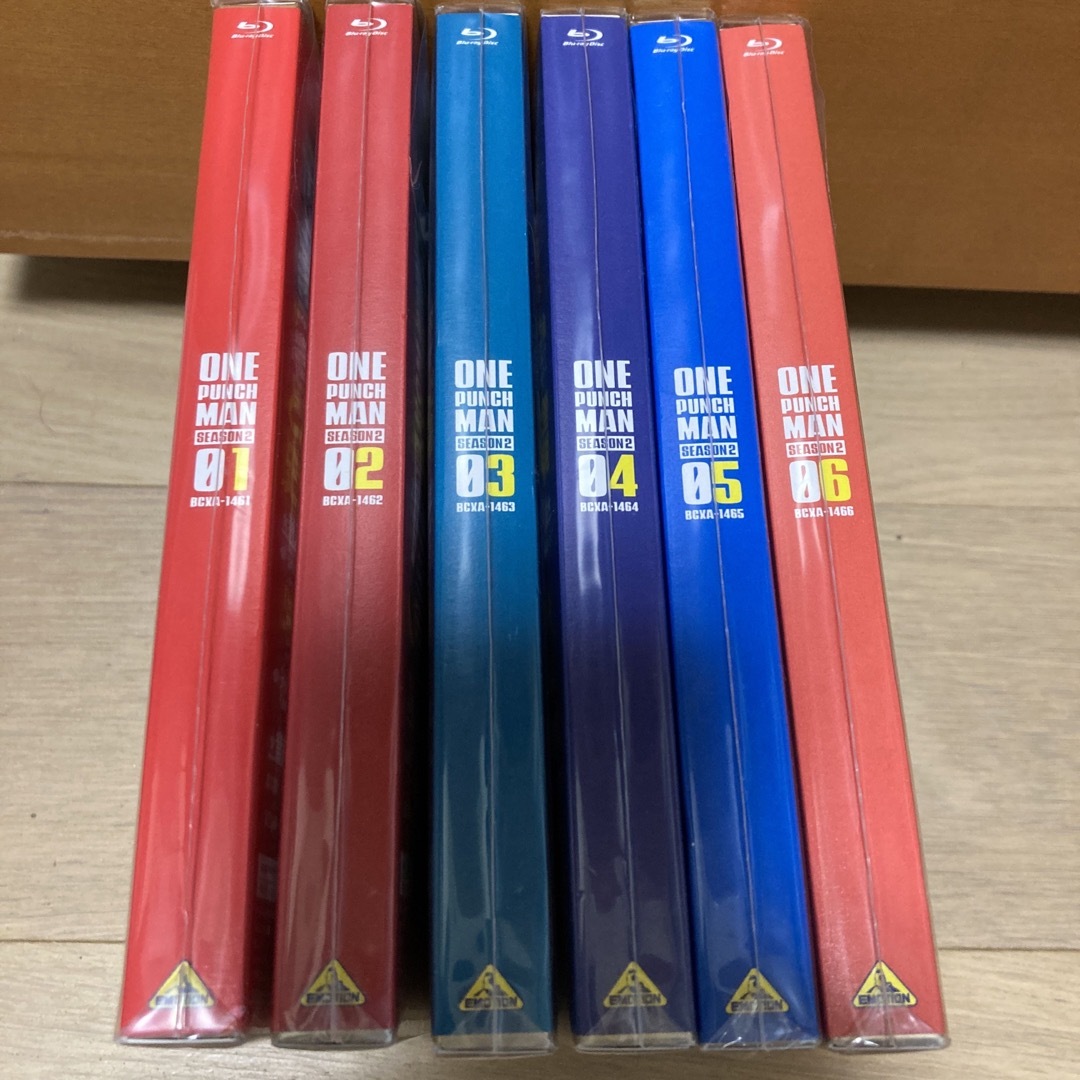 新品未開封　ワンパンマン　シーズン2 Bluray 全6巻セット