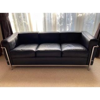 カッシーナ(Cassina)のCassina LC2ソファ 3人掛け(三人掛けソファ)