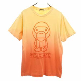 アベイシングエイプ Tシャツ・カットソー(メンズ)(イエロー/黄色系