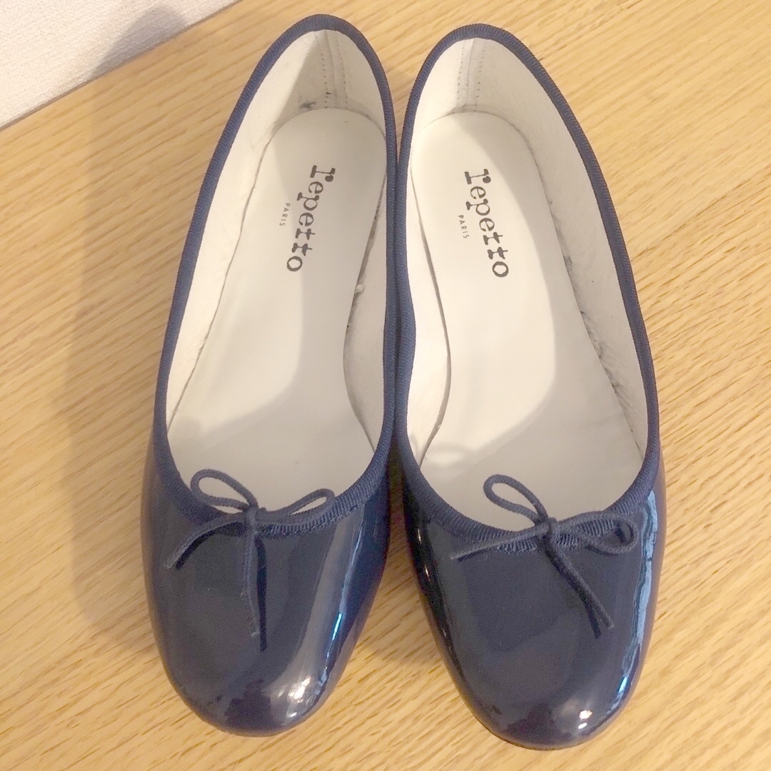 repetto(レペット)のレペット　36.5 （約23センチ）ネイビー レディースの靴/シューズ(バレエシューズ)の商品写真