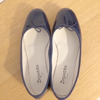 レペット(repetto)のレペット　36.5 （約23センチ）ネイビー(バレエシューズ)