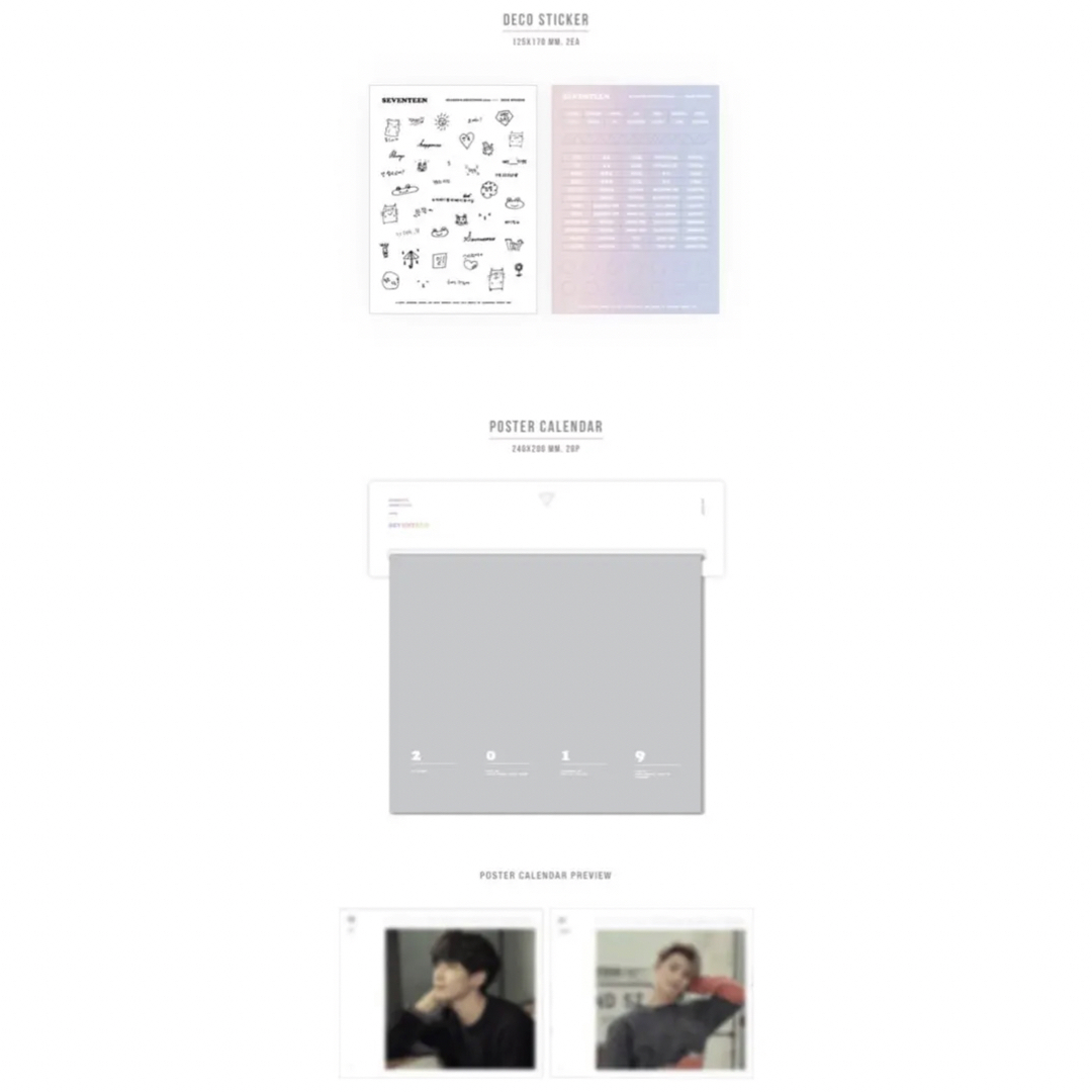 SEVENTEEN - SEVENTEEN 2019 シーグリ セブチ 日本語字幕 トレカ SEVENTEEN - SEVENTEEN 2019 シーグリ セブチ 日本語字幕 トレカ