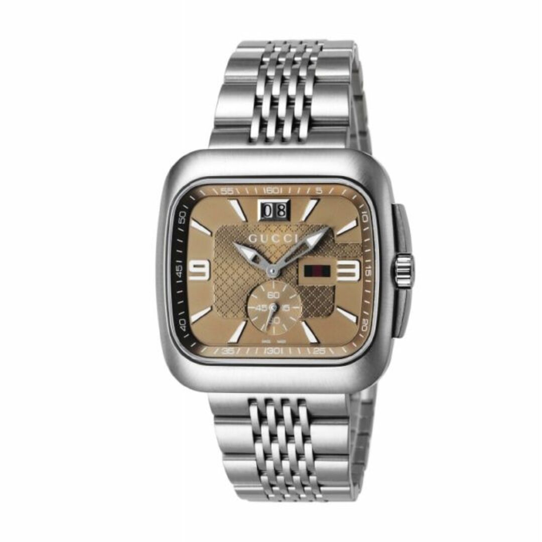 Gucci(グッチ)のグッチ GUCCI 腕時計 メンズ GUCCI Coupe グッチ クーペ YA131301 ブラウン メンズの時計(腕時計(アナログ))の商品写真