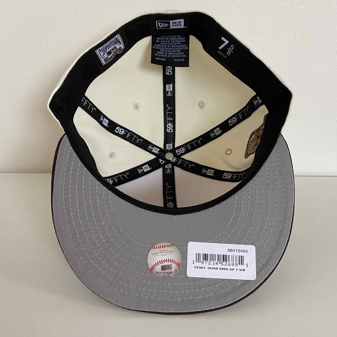 NEW ERA - ツバ裏グレー 5/8 New Era Cap ニューエラ ヤンキース