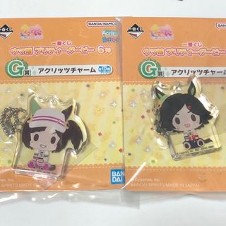 バンダイ(BANDAI)のウマ娘　一番くじ　6弾　G賞　アクリッツ　アイネスフウジン　ウイニングチケット(キーホルダー)