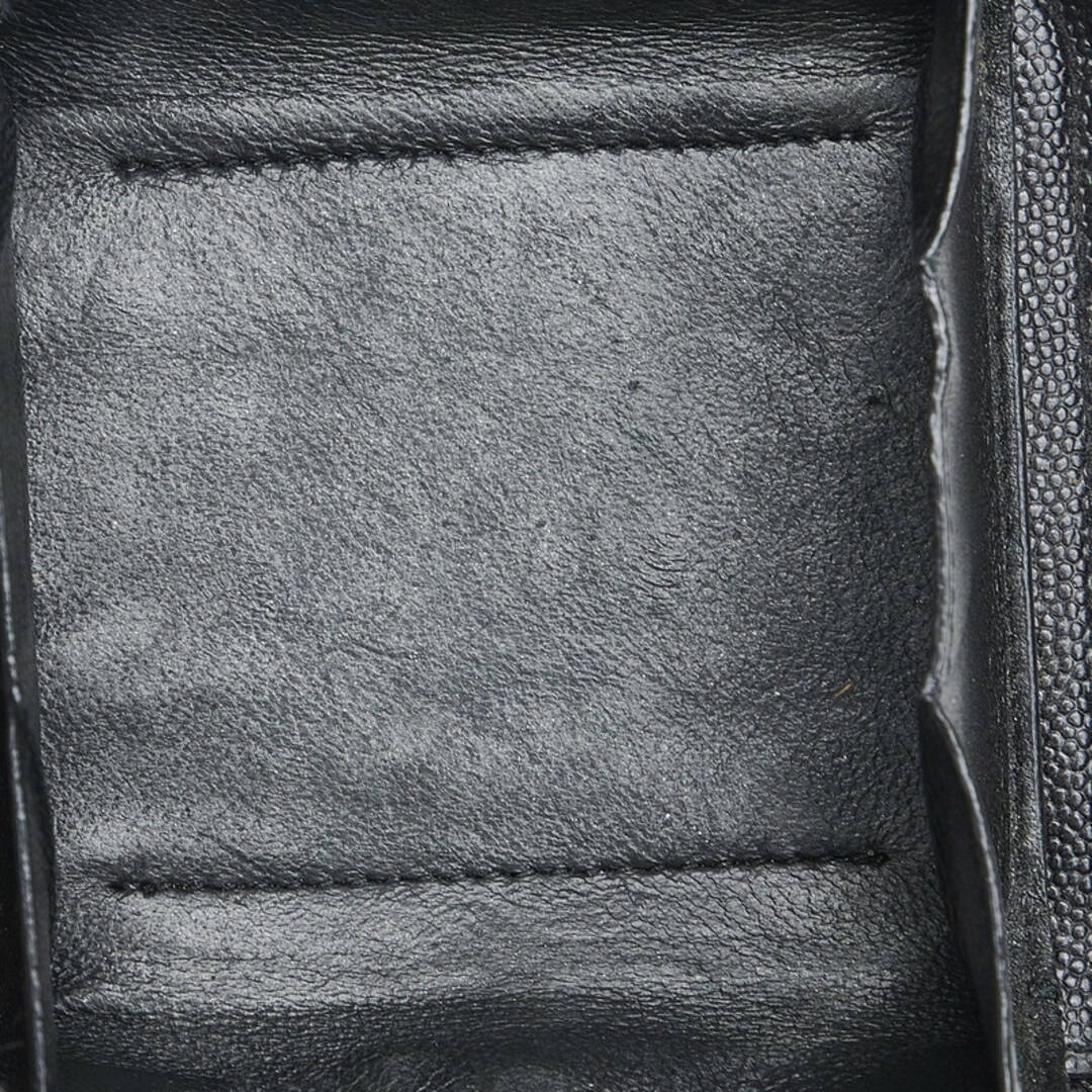 イヴサンローラン YSL ロゴ 二つ折り 財布 黒　保存布付