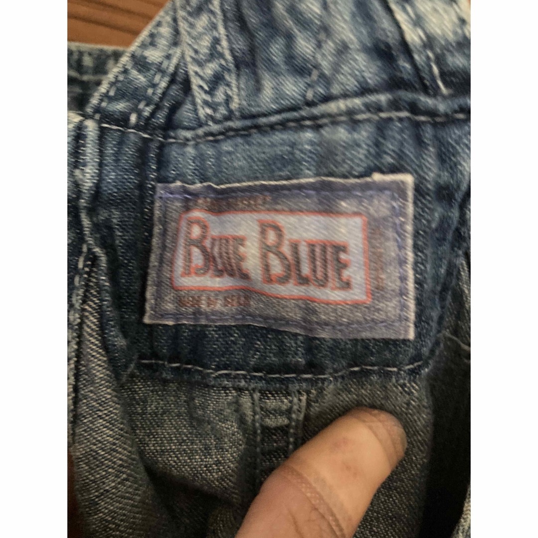 BLUE BLUEブルーブルー 名古屋店購入 デニムサロペットスカート M