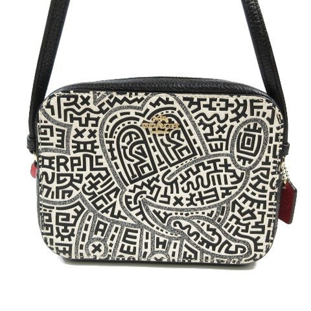 新品 COACH × KEITH HARING バッグ ショルダーバッグ 黒