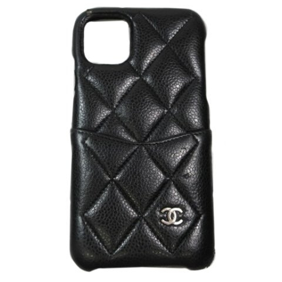 シャネル CHANEL マトラッセ レザー スマホケース iphone11