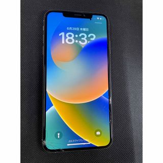 アイフォーン(iPhone)の iPhone Xs Max シルバー 64GB  SIMフリー　ジャンク品(スマートフォン本体)