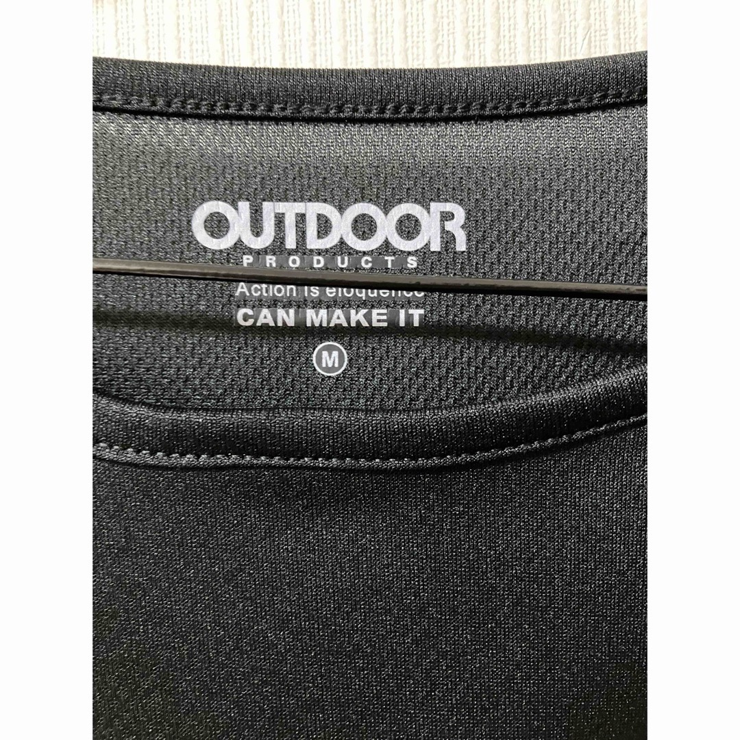 OUTDOOR PRODUCTS(アウトドアプロダクツ)のレディース　アウトドア半袖Tシャツ　ブラック レディースのトップス(Tシャツ(半袖/袖なし))の商品写真