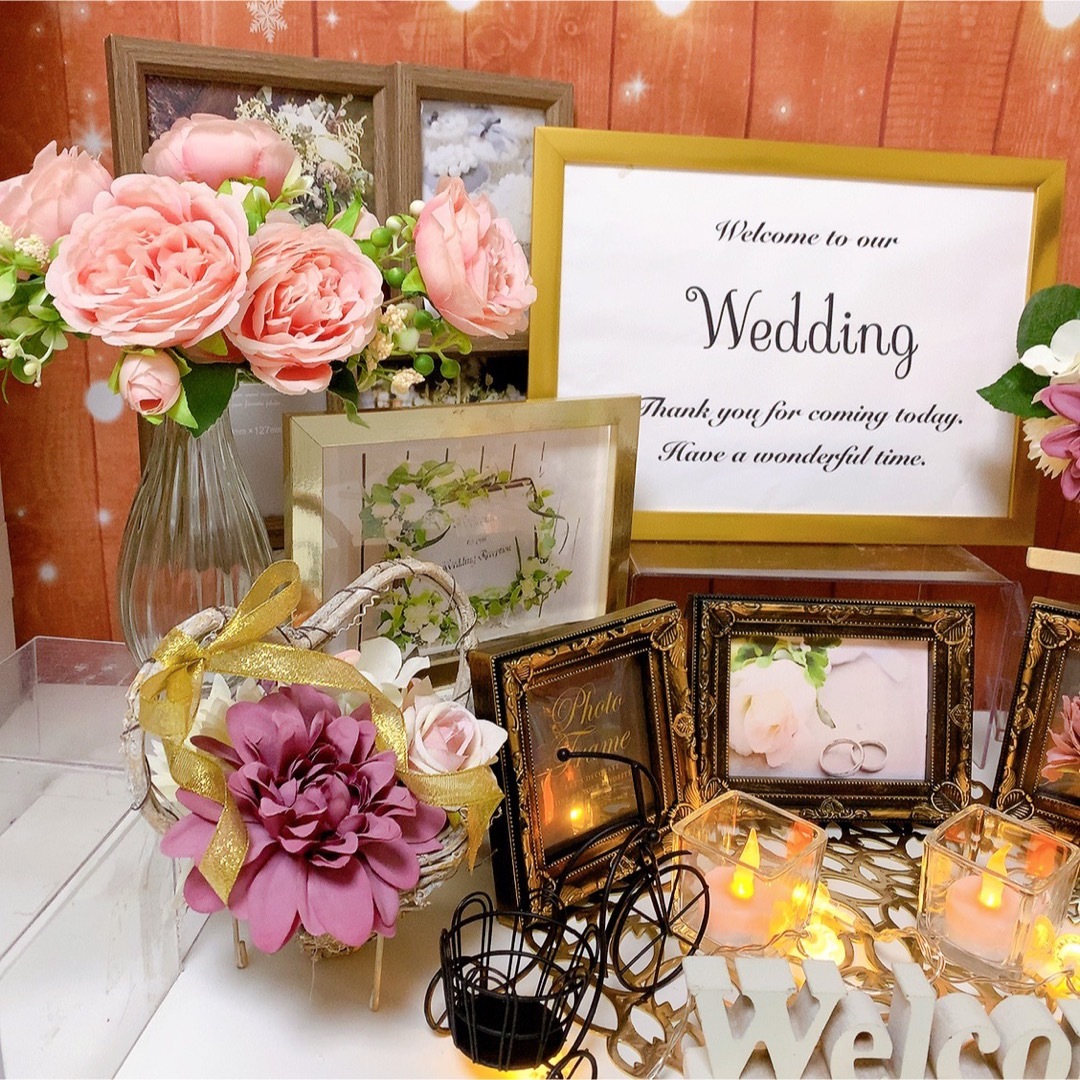 受注制作 No.570☆ウェルカムスペース 結婚式 まとめ売り