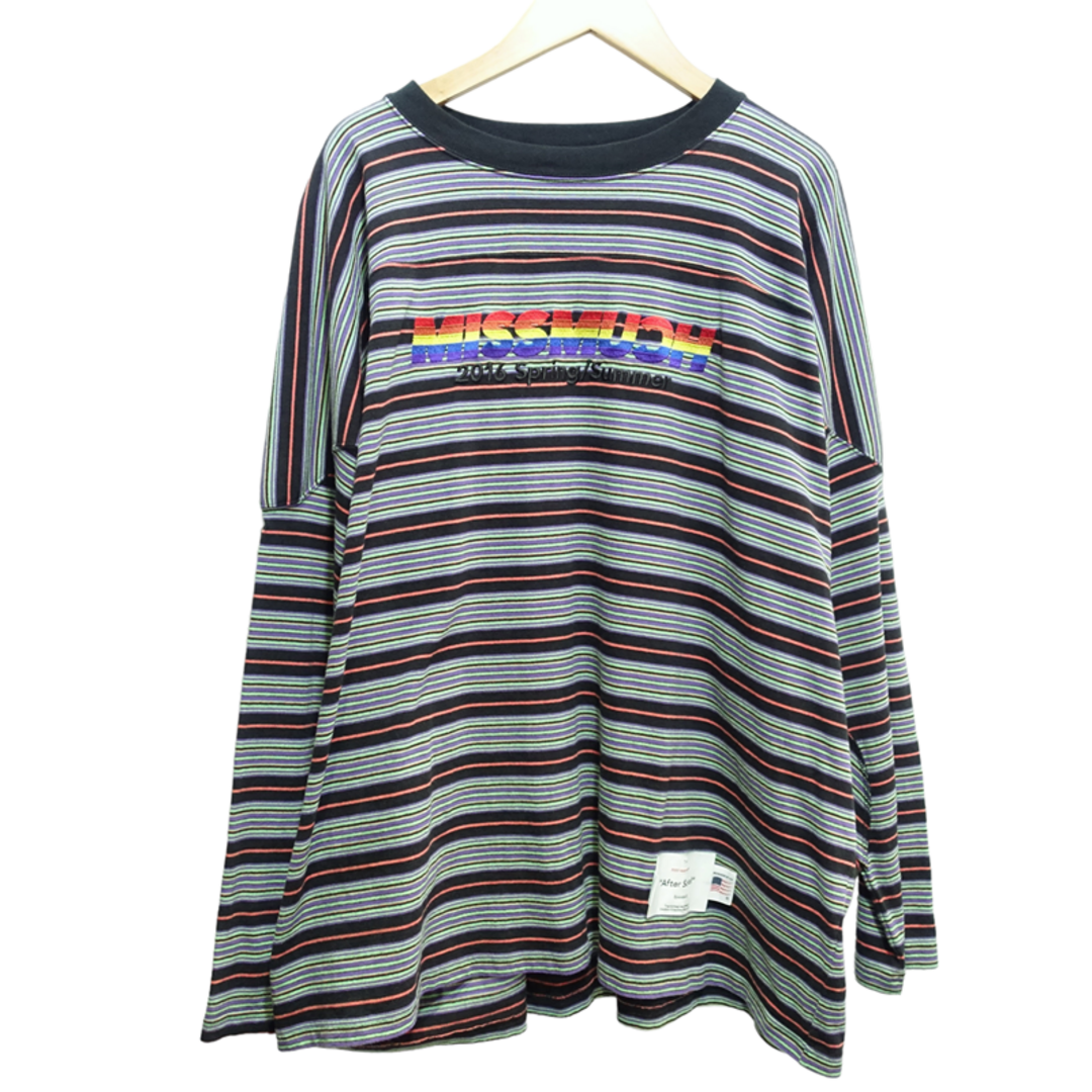 DAIRIKU MISSMUCH Border Football Tee