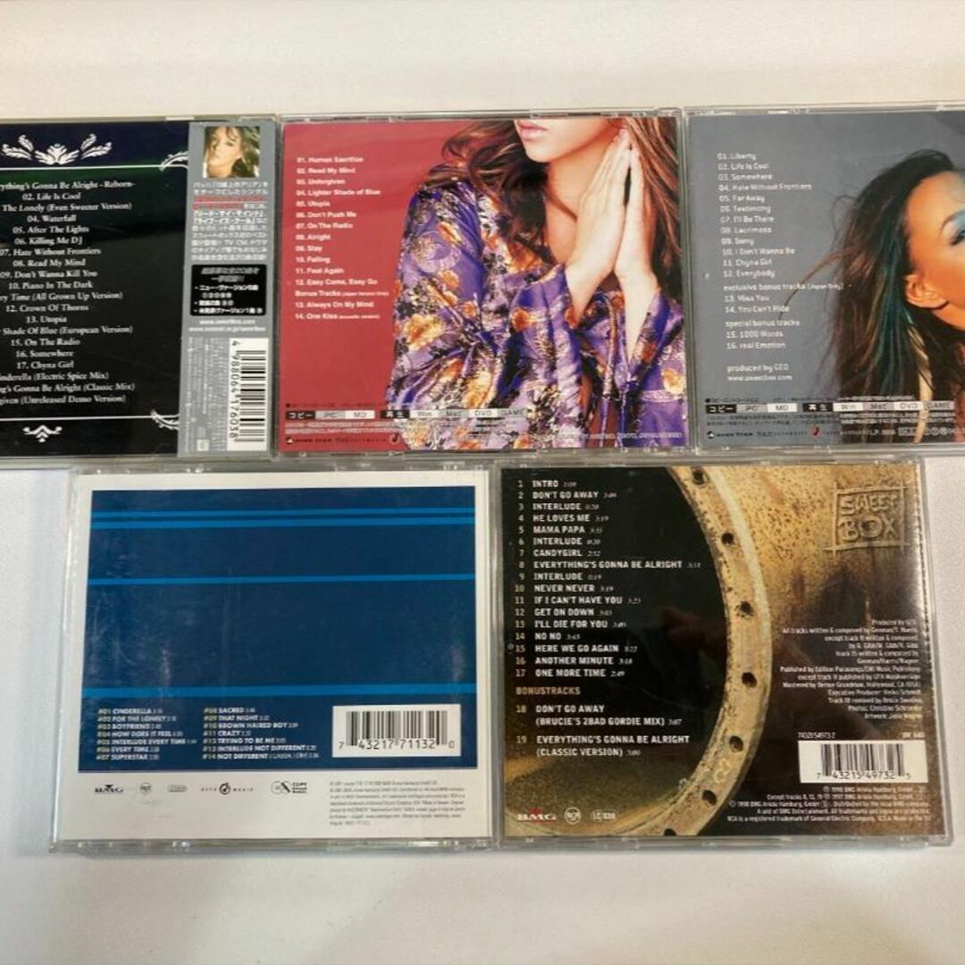 W7064 スウィートボックス (Sweetbox) CD アルバム 5枚セット エンタメ/ホビーのCD(ポップス/ロック(洋楽))の商品写真
