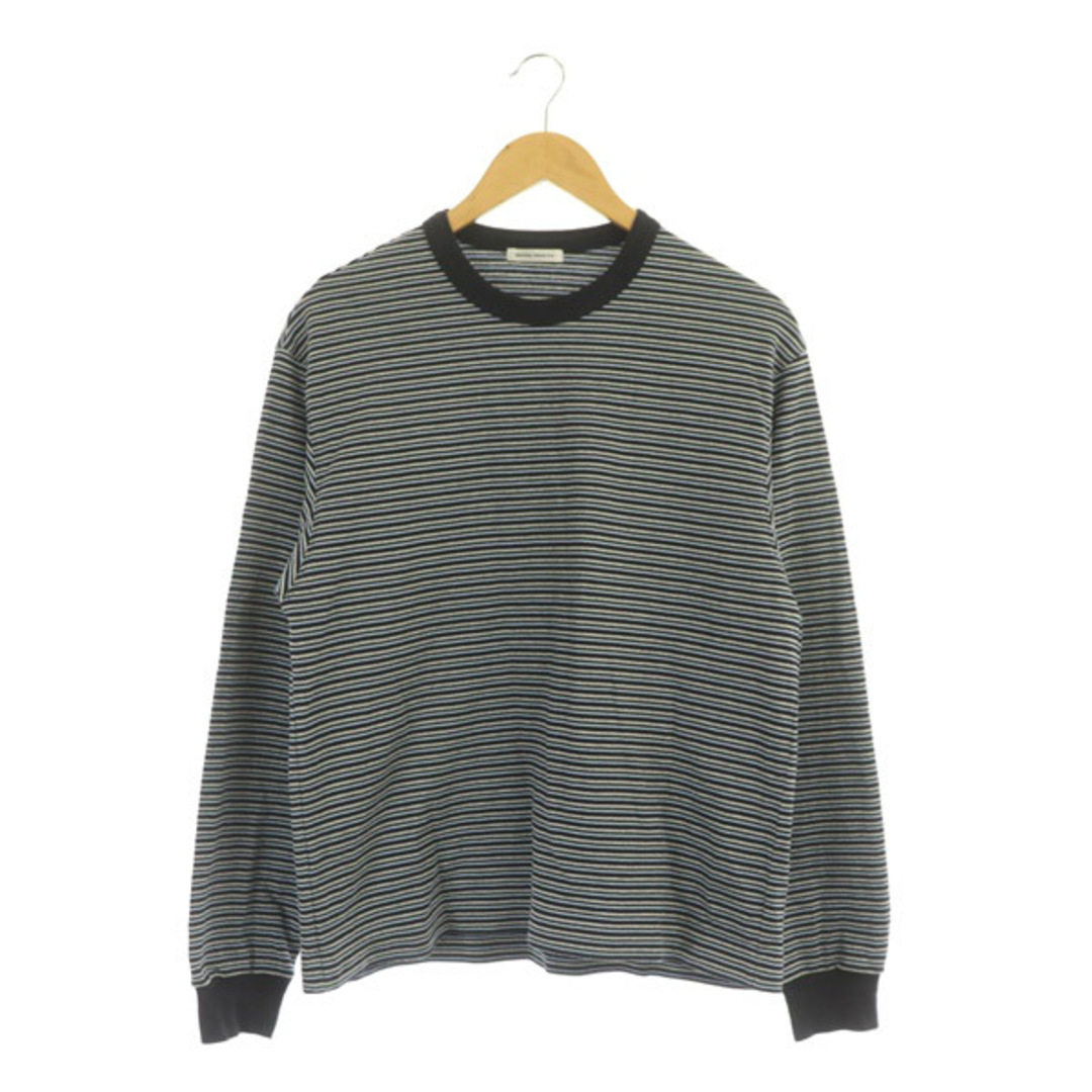 ユニバーサル プロダクツ MULTI BORDER L/S T-SHIRT