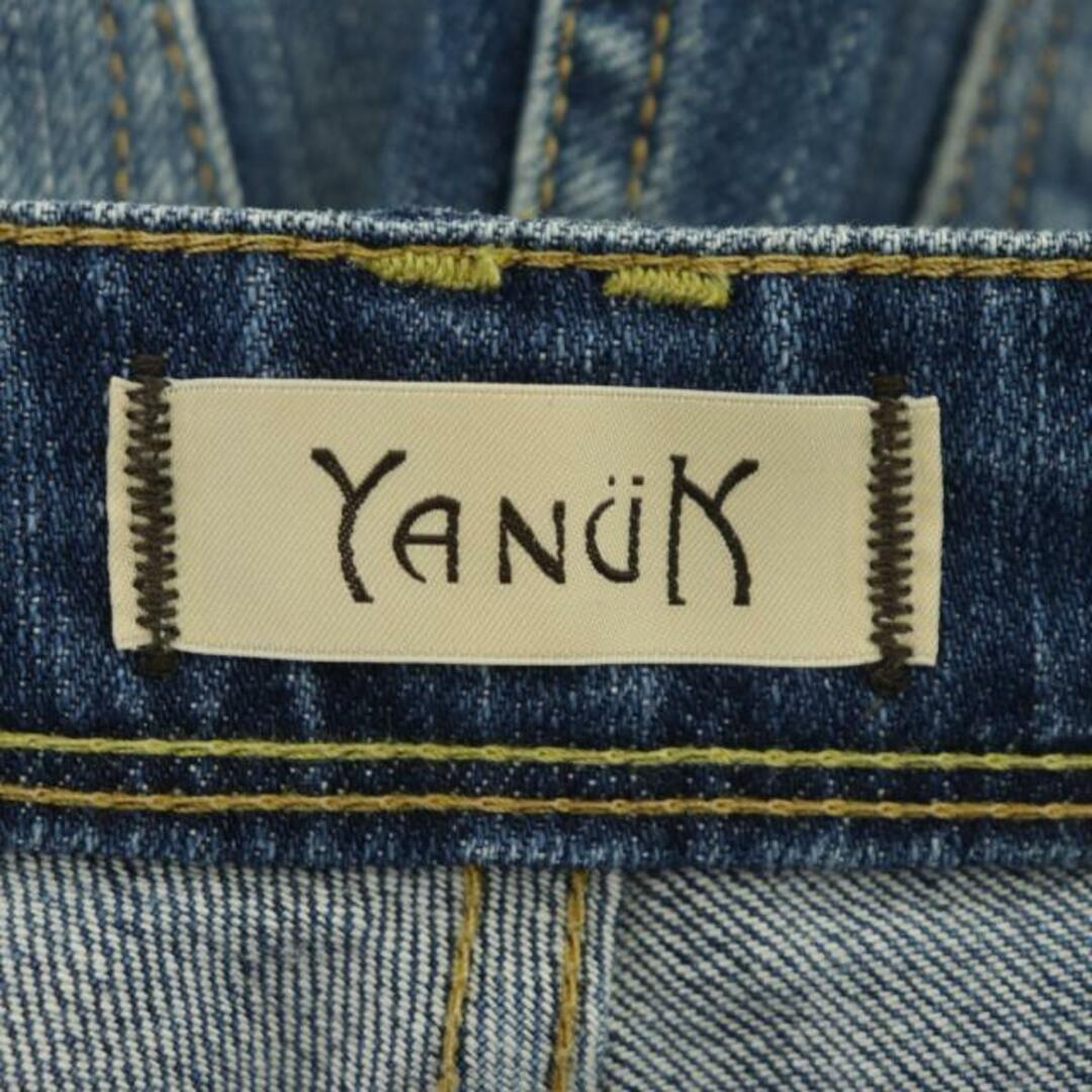 YANUK(ヤヌーク)のヤヌーク Ruth デニムパンツ ジーンズ スキニー カットオフ 22 レディースのパンツ(デニム/ジーンズ)の商品写真