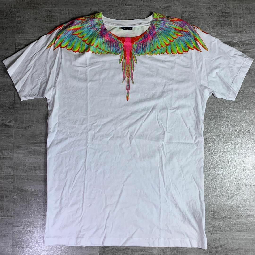 国内正規販売店】 MARCELO BURLON マルセロバーロン Tシャツ フェザー